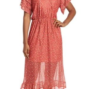 Bobeau Floral Dress